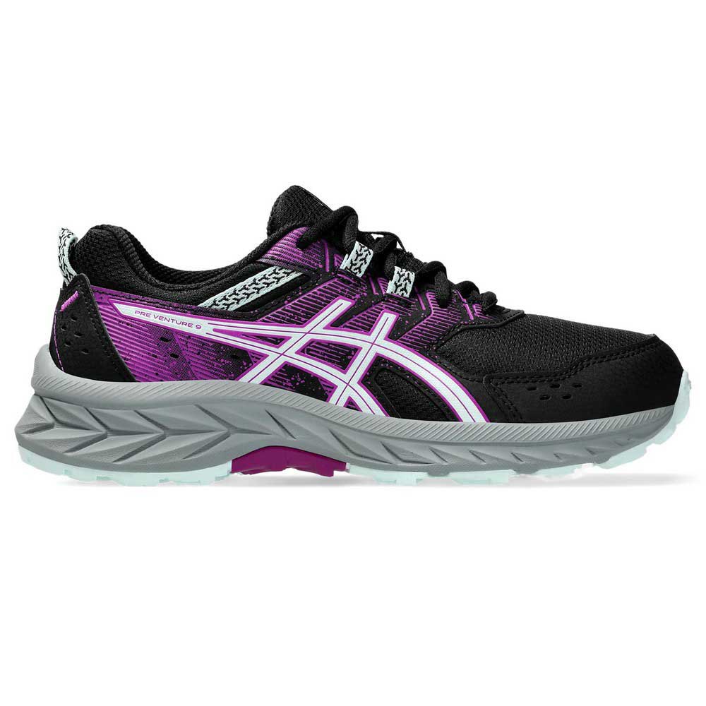 Asics Pre Venture 9 Gs Running Shoes Lila EU 33 1/2 Junge von Asics