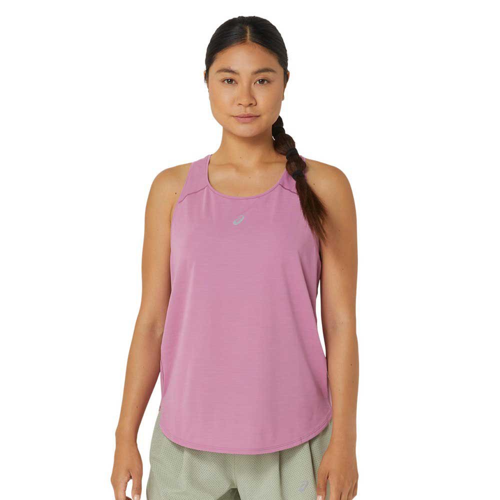 Asics Road Sleeveless T-shirt Rosa M Frau von Asics