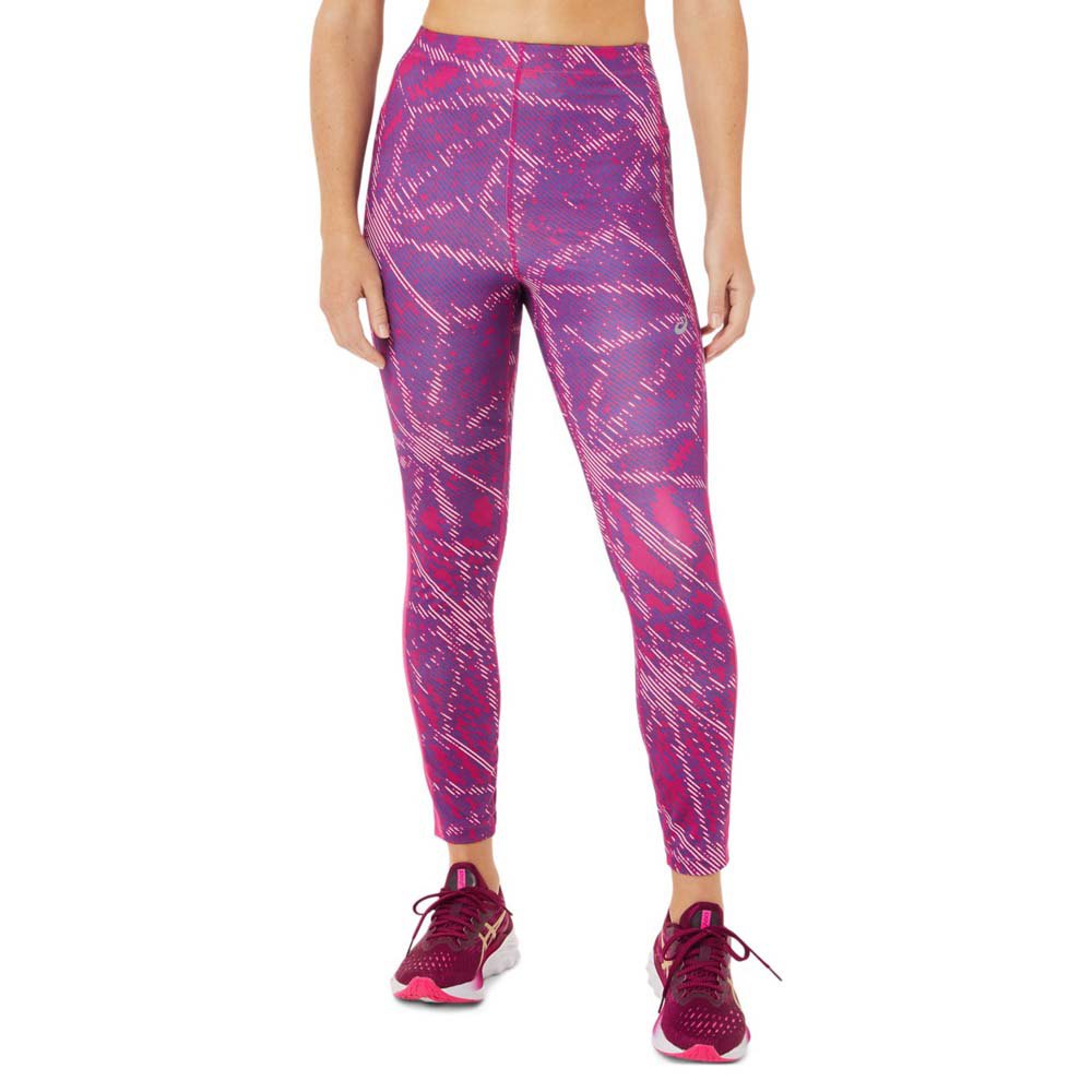 Asics Sakura Aop Leggings Lila S Frau von Asics