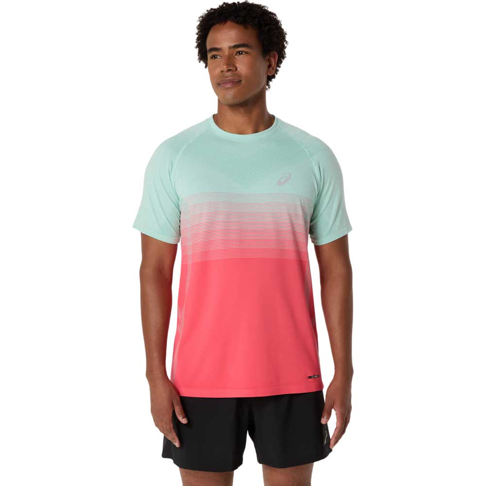 Asics Seamless Short Sleeve T-shirt Grün L Mann Asics Seamless Short Sleeve T-shirt Grün L Mann von Asics