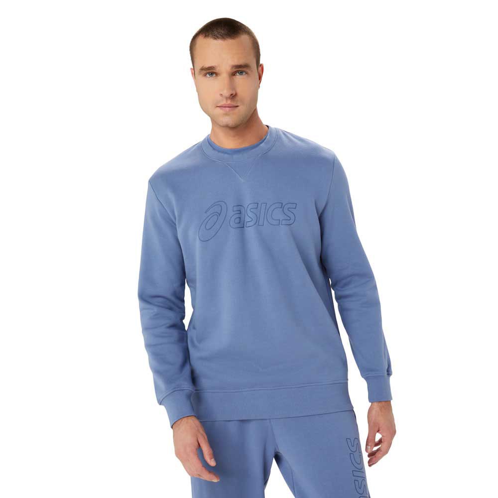 Asics Sweatshirt Long Sleeve T-shirt Blau M Mann von Asics