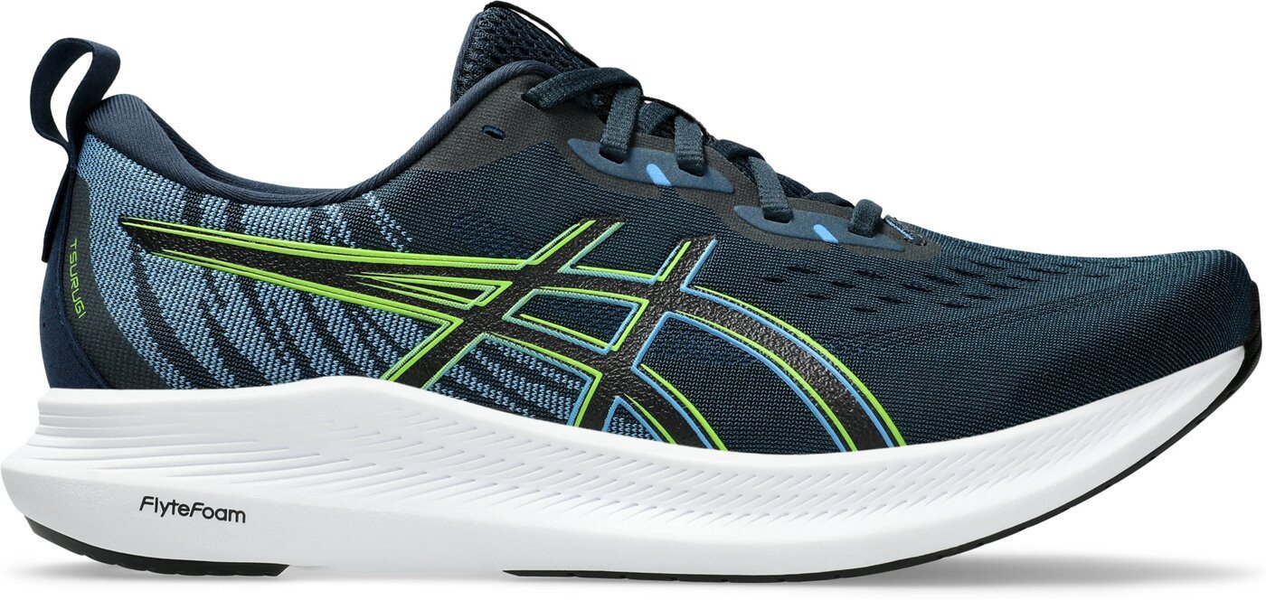 Asics TSURUGI FRENCH BLUE/ELECTRIC LIME Laufschuh von Asics