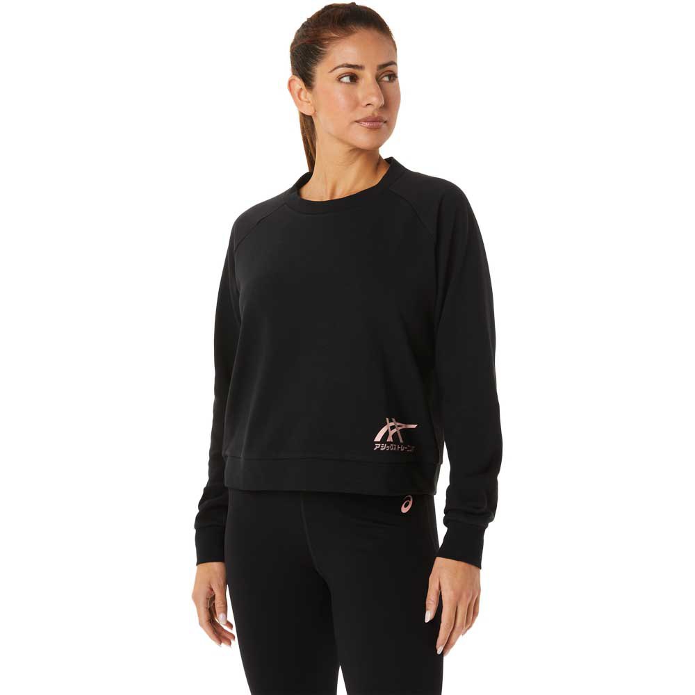 Asics Tiger Long Sleeve T-shirt Schwarz L Frau von Asics