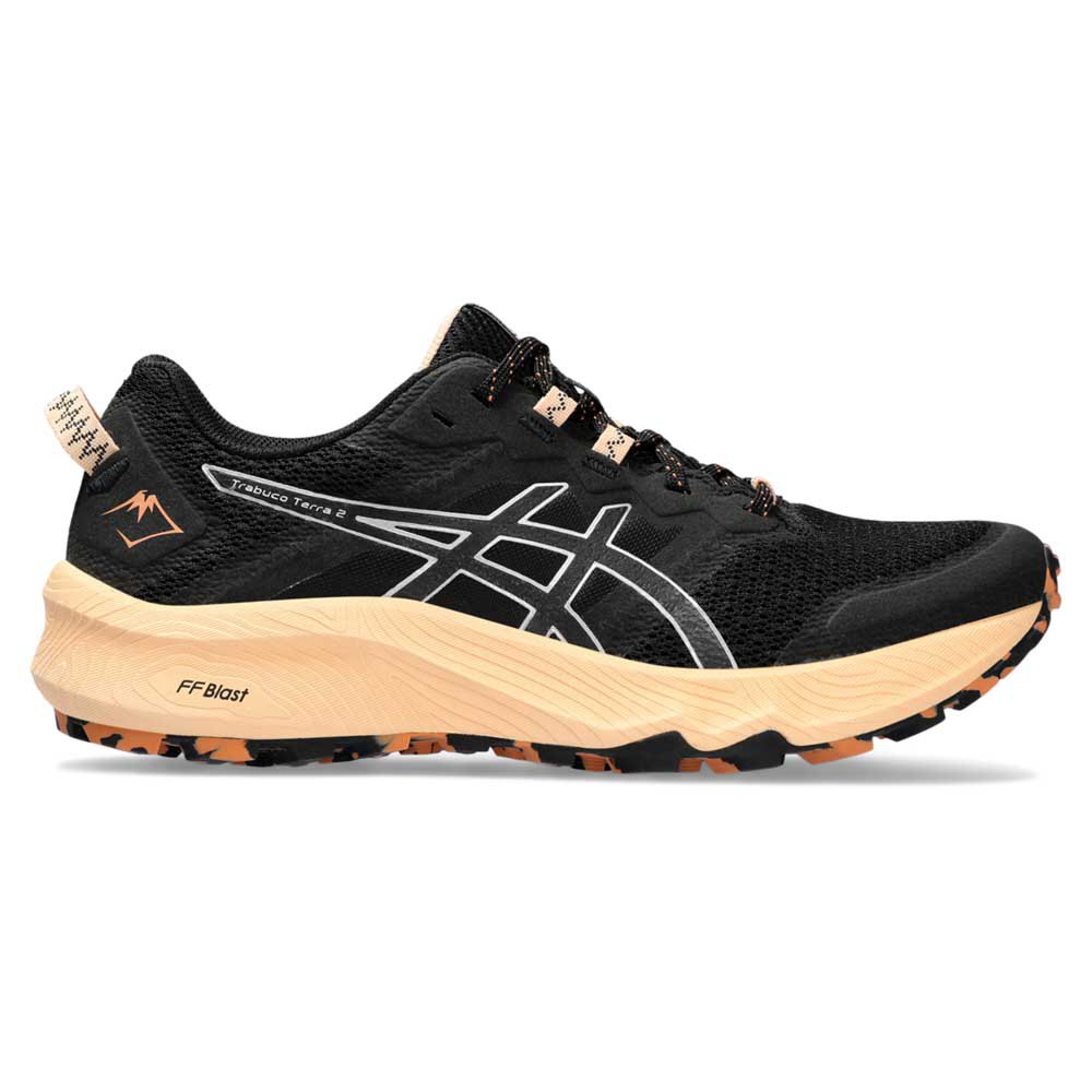 Asics Trabuco Terra 2 Trail Running Shoes Schwarz EU 40 1/2 Frau von Asics