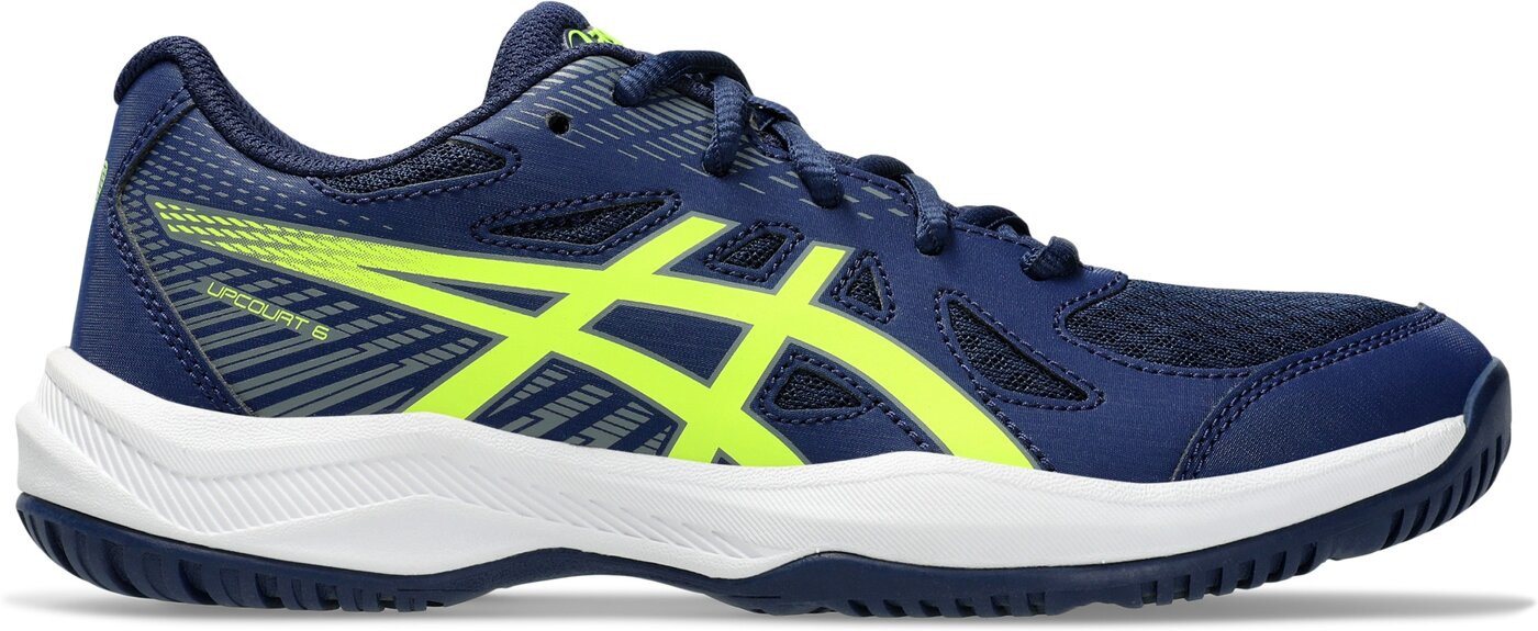 Asics UPCOURT 6 GS BLUE EXPANSE/SAFETY YELLOW Basketballschuh Asics UPCOURT 6 GS BLUE EXPANSE/SAFETY YELLOW Basketballschuh von Asics