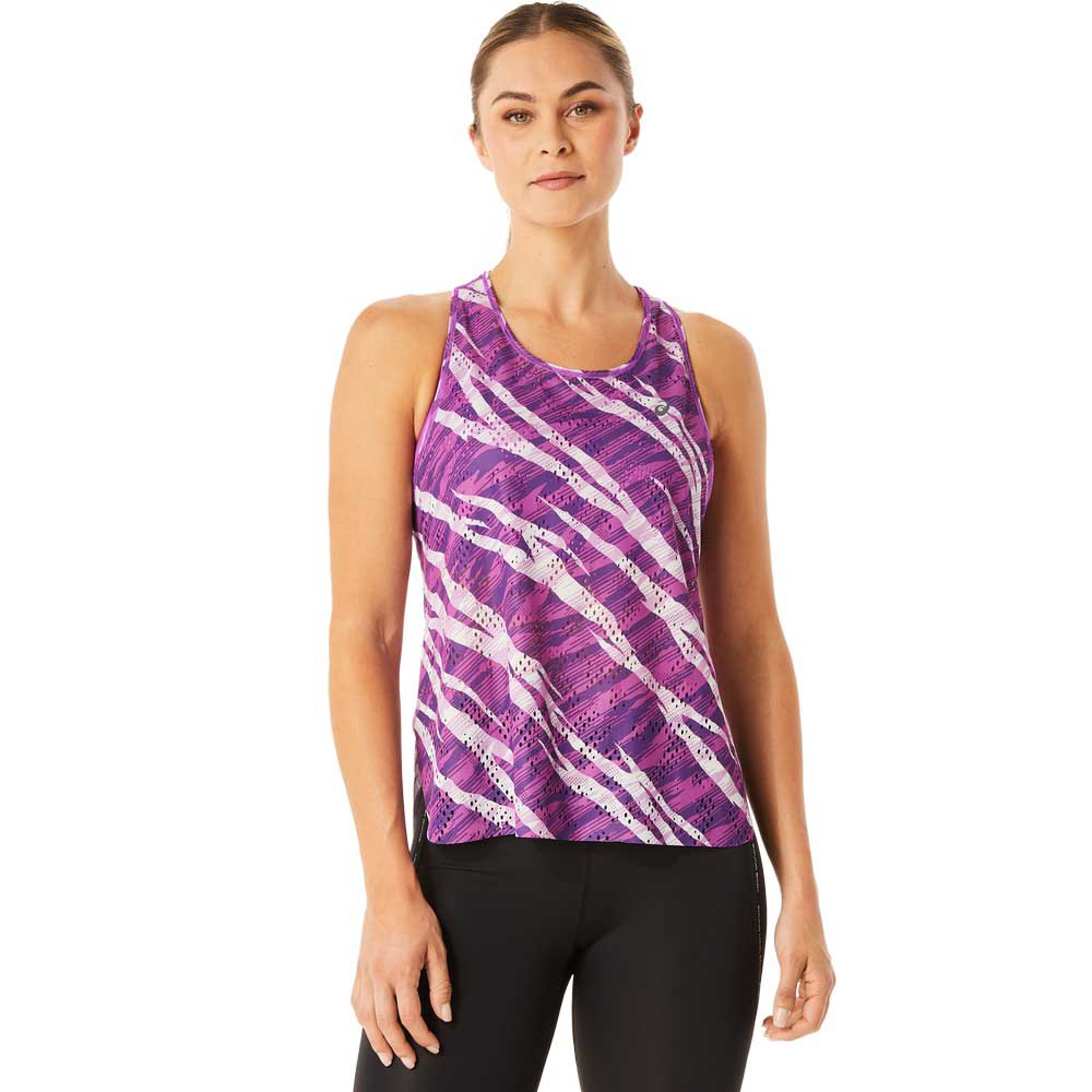 Asics Ventilate Actibreeze Aop Sleeveless T-shirt Lila XS Frau von Asics