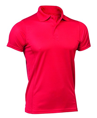 Asioka 08/13 N Technische Polo Basic-Shirt, Unisex Kinder XS rot Asioka 08/13 N Technische Polo Basic-Shirt, Unisex Kinder XS rot von Asioka