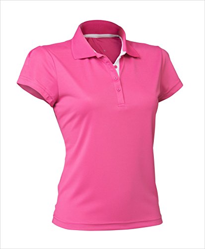 Asioka 102/14 Polo-Shirt mit kurzen Ärmeln, Damen M Fuchsia Asioka 102/14 Polo-Shirt mit kurzen Ärmeln, Damen M Fuchsia von Asioka
