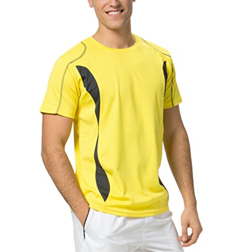 Asioka 105/14 T-Shirt Wärme, Unisex Erwachsene XXL gelb von Asioka