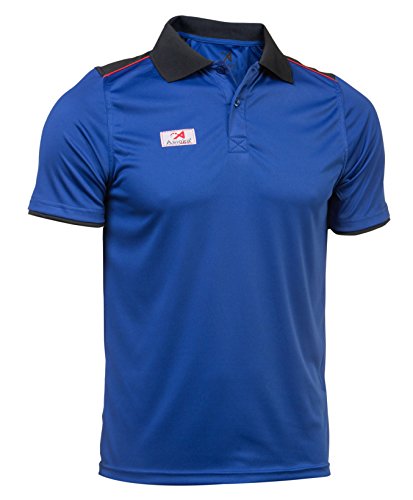 Asioka - 108/17 Technisches Polo-Shirt mit kurzen Ärmeln, Unisex, Erwachsene L Royal von Asioka