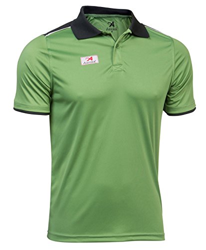 Asioka - 108/17 Technisches Polo-Shirt mit kurzen Ärmeln, Unisex, Erwachsene L grün von Asioka