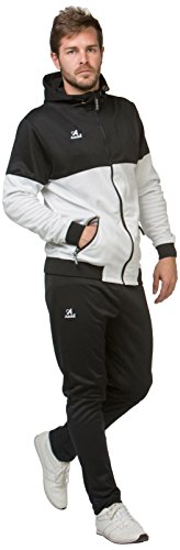 Asioka 183 – 189/17 Trainingsanzug mit Kapuze, Herren S weiß/schwarz Asioka 183 – 189/17 Trainingsanzug mit Kapuze, Herren S weiß/schwarz von Asioka