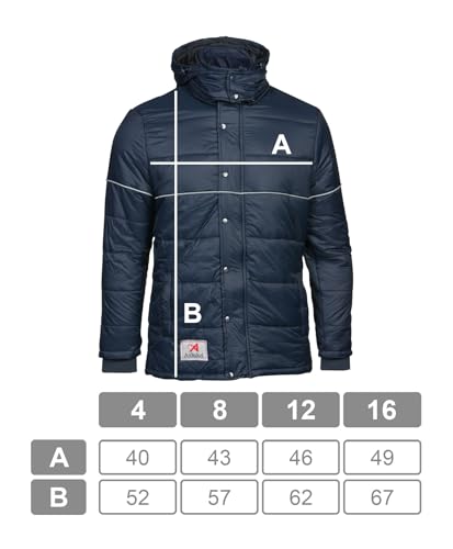 Asioka 190/17n Jacke mit Kapuze für Kinder, Jungen, 190/17N MARINO 8, marineblau, 8/4XS Asioka 190/17n Jacke mit Kapuze für Kinder, Jungen, 190/17N MARINO 8, marineblau, 8/4XS von Asioka