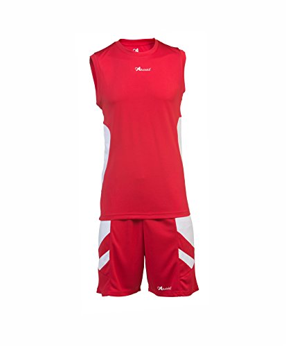 Asioka 58/13 Trikot Basketball, ärmellos L rot/weiß von Asioka