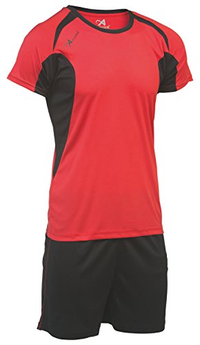 Asioka 69/12 N Reihe von Shirts, Unisex Kinder XS Rot/Schwarz Asioka 69/12 N Reihe von Shirts, Unisex Kinder XS Rot/Schwarz von Asioka