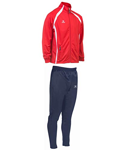 Asioka Trainingsanzug 81/09, Herren XXL Rot/Marineblau von Asioka