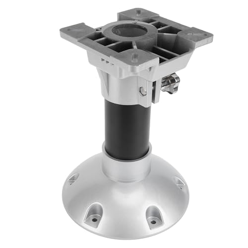 Asixxsix Aluminium Boots Sitz Sockel, 330mm Höhen Verstellbarer Kapitäns Stuhl Sockel, Abnehmbares Design, Stabile Installation Boots Stuhl Basis für Yacht Boot Schiff Fischerboot Asixxsix Aluminium Boots Sitz Sockel, 330mm Höhen Verstellbarer Kapitäns Stuhl Sockel, Abnehmbares Design, Stabile Installation Boots Stuhl Basis für Yacht Boot Schiff Fischerboot von Asixxsix