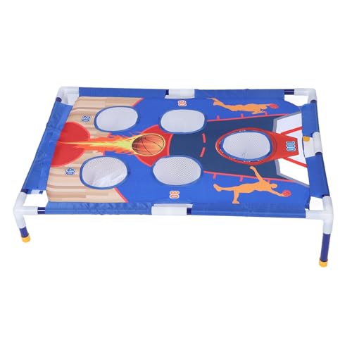 Tragbares Cornhole-Set, Cornhole-Set mit Sandsäcken, Wurfringen, Eltern-Kind-Interaktion, Indoor-Outdoor-Wurfspiel, Outdoor-Spielset für Rasen, Hinterhof, Reisen, Camping (Nr. von Asixxsix