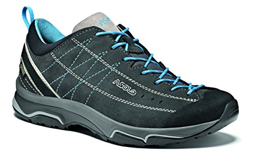 Asolo Nucleon Gv Ml, Damen Schuhe , Mehrfarbig (Grey (Graphite / Silver / Cyan Blue), 40 EU (6.5 UK) von Asolo