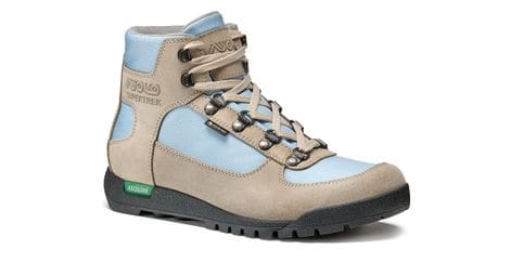 damen wanderschuhe asolo supertrek gore tex beige blau von Asolo