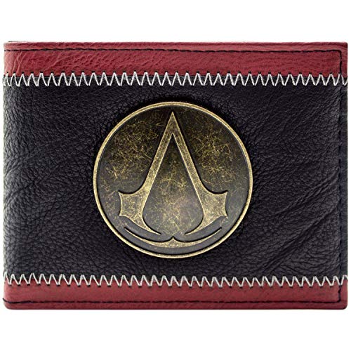 Assassins Creed Bronze Insignien Abzeichen Schwarz Portemonnaie Geldbörse von Assassin's Creed