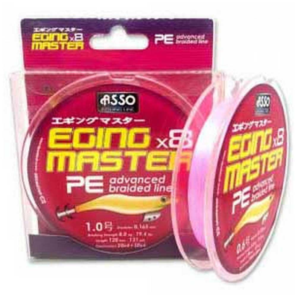 Asso 8x Eging Master 120 M Braided Line Durchsichtig 0.210 mm Asso 8x Eging Master 120 M Braided Line Durchsichtig 0.210 mm von Asso