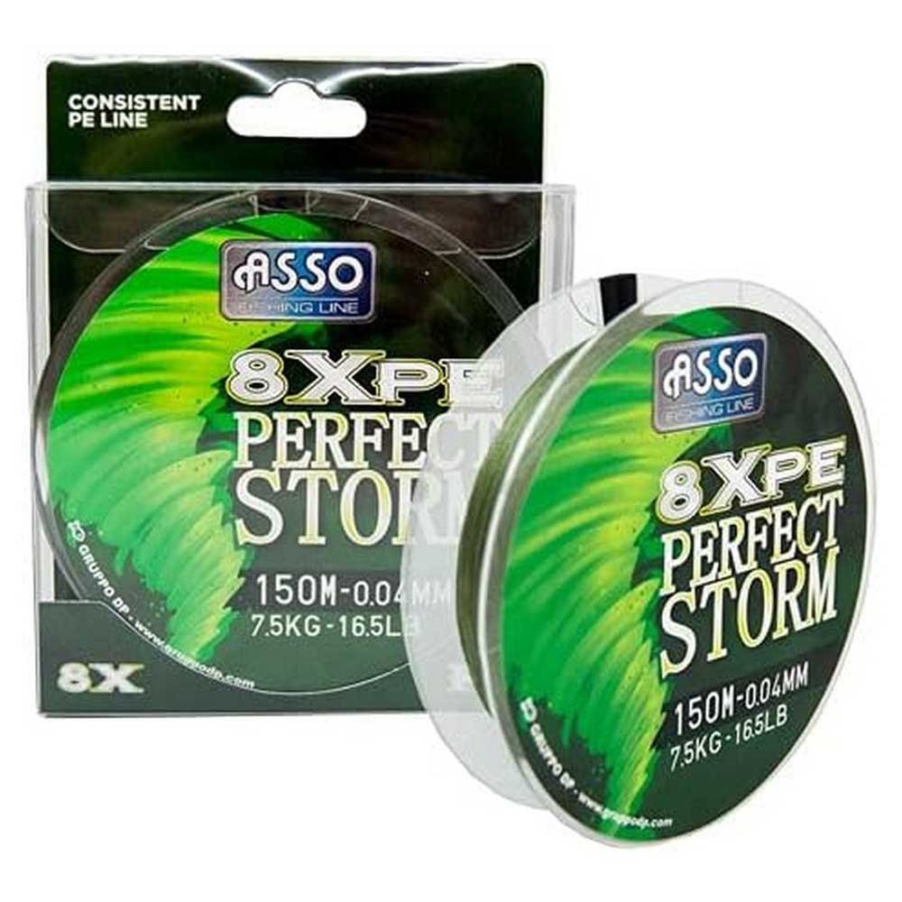 Asso 8x Perfect Storm 150 M Braided Line Durchsichtig 0.080 mm Asso 8x Perfect Storm 150 M Braided Line Durchsichtig 0.080 mm von Asso