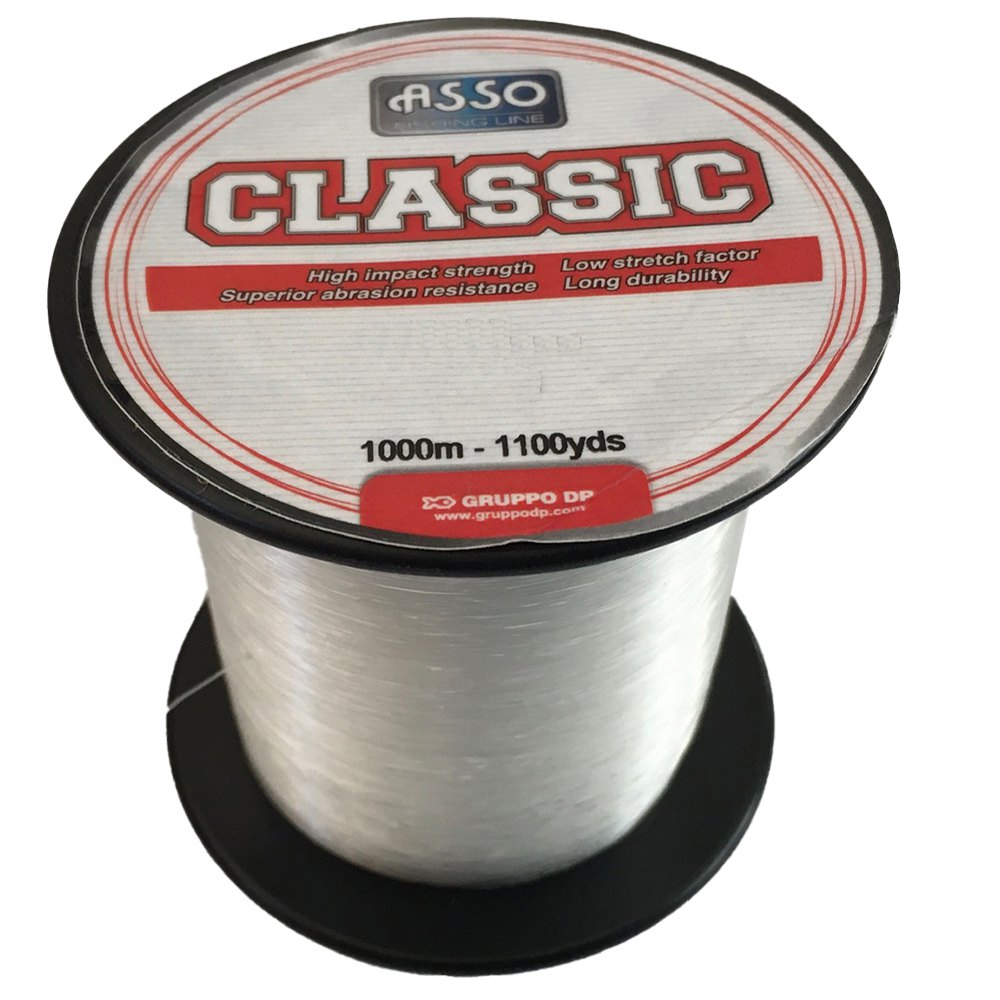 Asso Classic 1000 M Monofilament Durchsichtig 0.100 mm von Asso