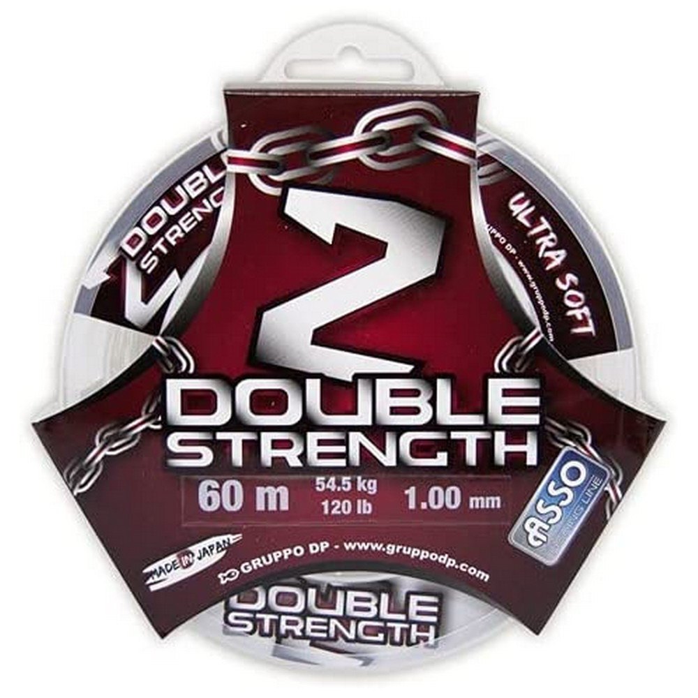 Asso Double Strength Ultra Soft 60 M Monofilament Weiß 1.10 mm Asso Double Strength Ultra Soft 60 M Monofilament Weiß 1.10 mm von Asso