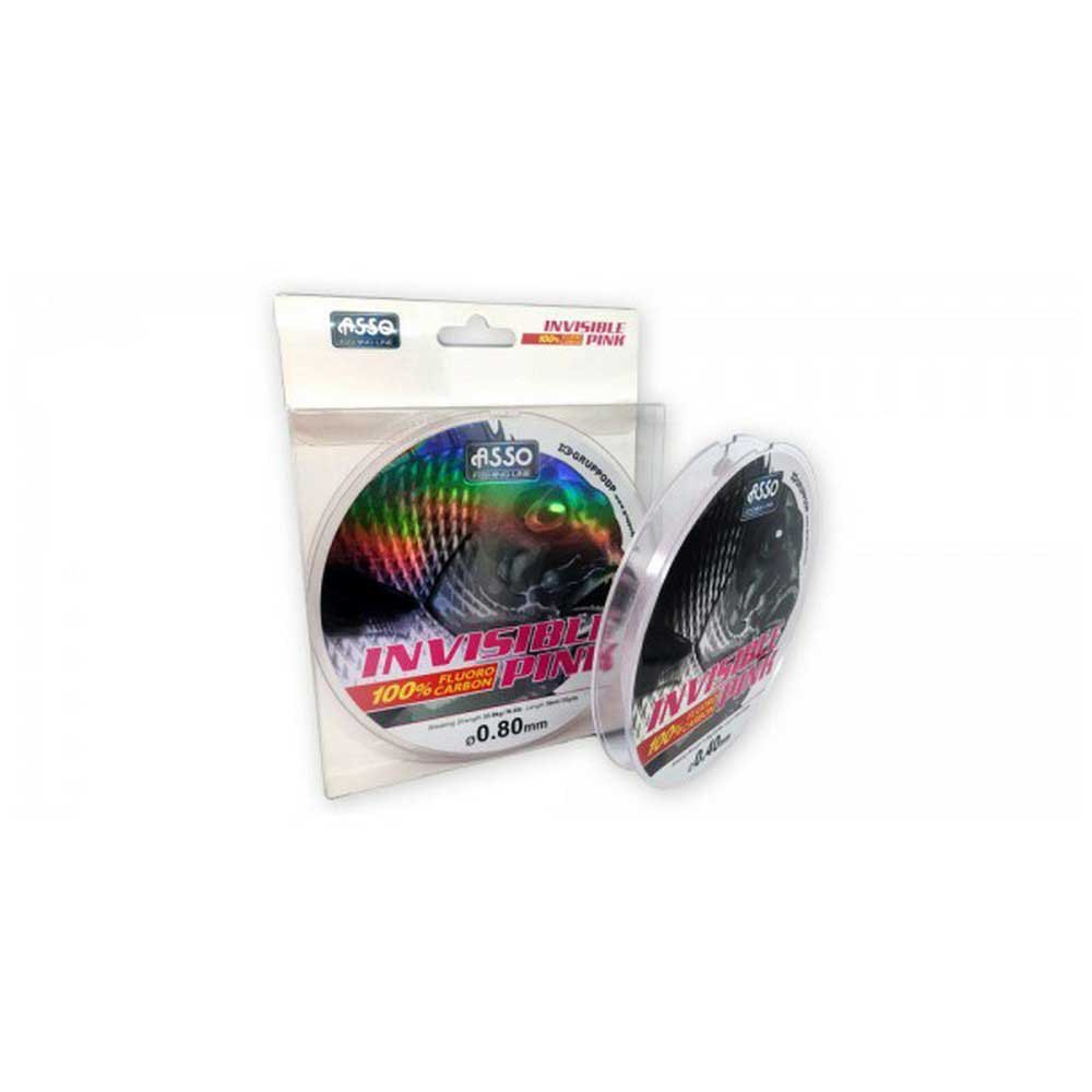 Asso Invisible 30 M Fluorocarbon Durchsichtig 0.800 mm Asso Invisible 30 M Fluorocarbon Durchsichtig 0.800 mm von Asso