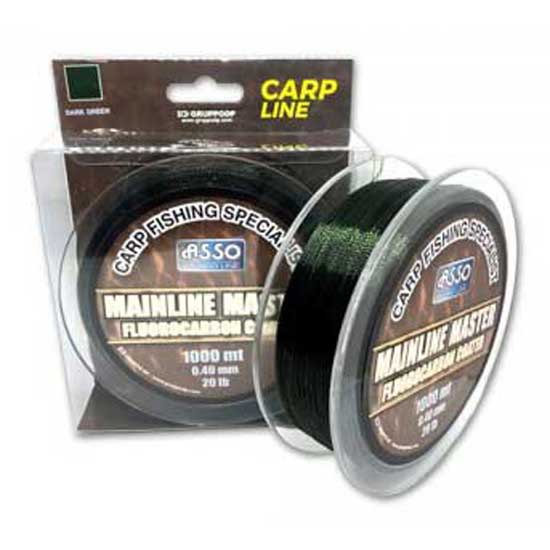 Asso Mainline Master 1000 M Carpfishing Line Durchsichtig 0.350 mm Asso Mainline Master 1000 M Carpfishing Line Durchsichtig 0.350 mm von Asso