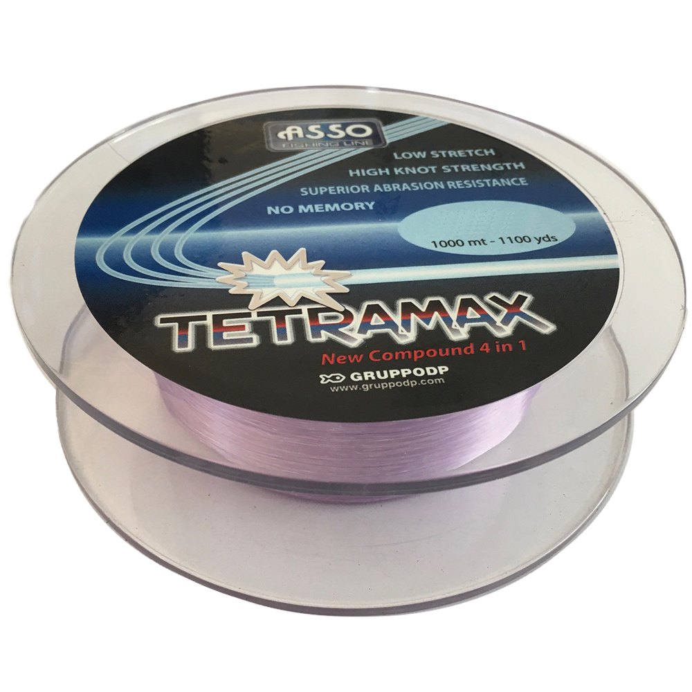 Asso Tetramax 1000 M Carpfishing Line Durchsichtig 0.220 mm von Asso