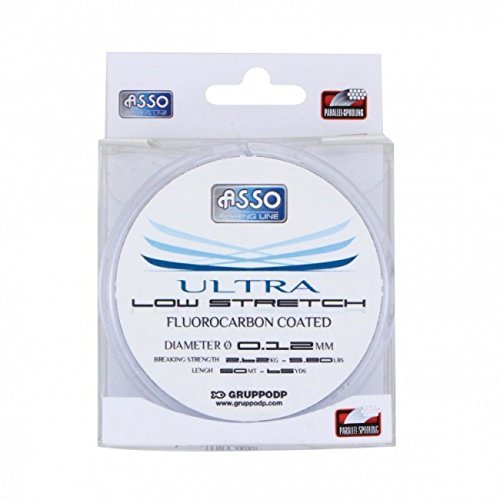 Asso „Ultra Low Stretch" Angelschnur / Fluorocarbonschnur, 24/100 150m Asso „Ultra Low Stretch" Angelschnur / Fluorocarbonschnur, 24/100 150m von ASSO