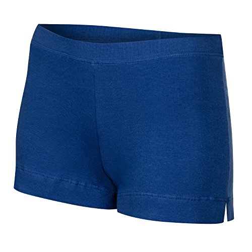 Assoluta Damen Kurze Fitness Shorts Hot Pants Hose blau M von Assoluta