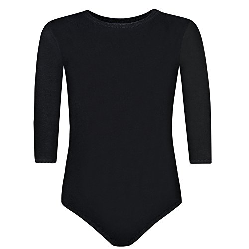 Assoluta Mädchen Kinder 3/4 Arm Gymnastikanzug Ballettbody di Cotone 128 Assoluta Mädchen Kinder 3/4 Arm Gymnastikanzug Ballettbody di Cotone 128 von Assoluta