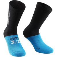 ASSOS Ultraz Evo Winterradsocken, für Herren, Größe M-L, Fahrradsocken, von Assos