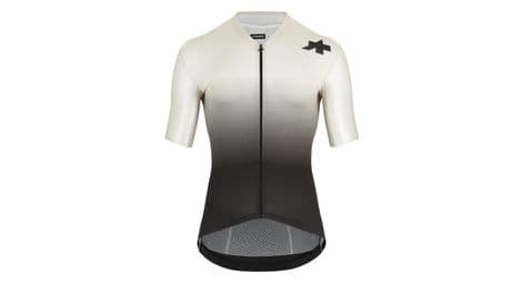 assos equipe rs s11 kurzarmtrikot ecru schwarz von Assos