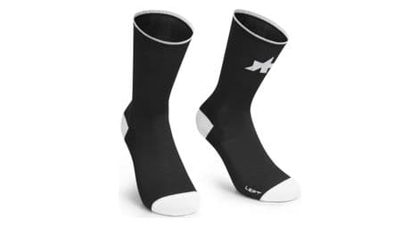 assos rs superleger unisex socken schwarz weis von Assos