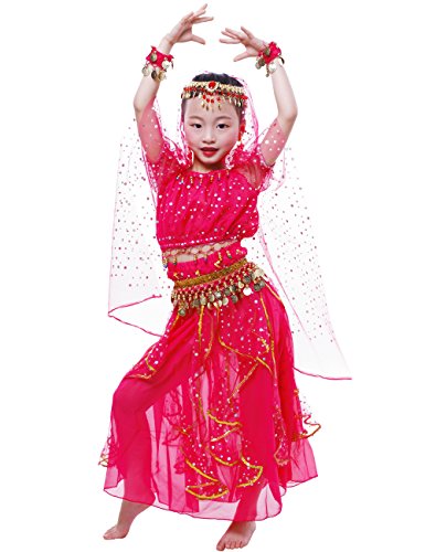 Astage Bauchtanz Mädchen Kleid Hotpink L Astage Bauchtanz Mädchen Kleid Hotpink L von Astage