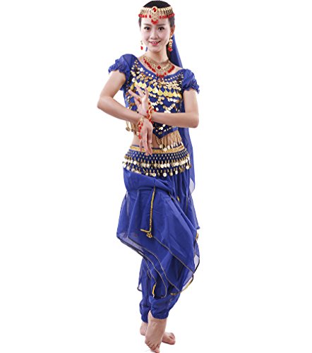 Astage Damen Bauchtanz-Komplet Tanzkostüme Indische Kostüm Zubehör Astage Damen Bauchtanz-Komplet Tanzkostüme Indische Kostüm Zubehör von Astage