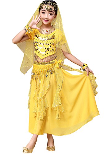 Astage Indische Kleidung Bollywood Orient Kleid Halloween Karneval Kostüme von Astage