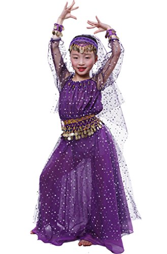 Astage Mädchen Kinder Tanzkleid Girl Elegante Bauchtanz-Kostüm-Set Astage Mädchen Kinder Tanzkleid Girl Elegante Bauchtanz-Kostüm-Set von Astage