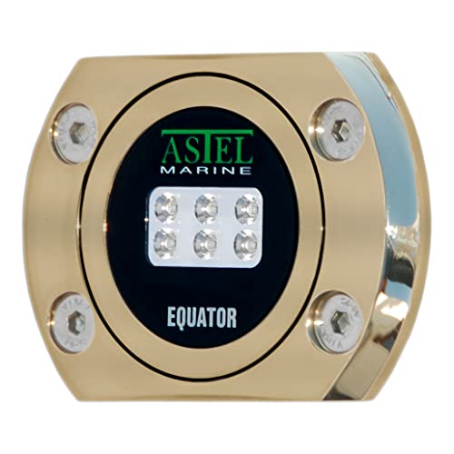 Astel Marine Unisex-Adult Equator MSR0640 AB2W Underwater Light, Bronze, White, One Size von Astel Marine