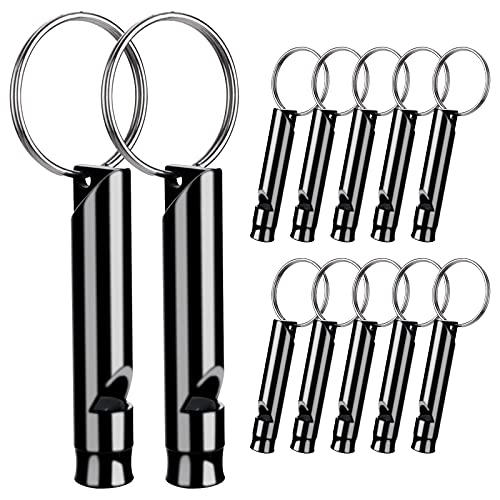 ASTER 12 Stück Signalpfeife Trillerpfeife Aluminium Notpfeife Pfeife mit Lanyard Sicherheits Überlebenspfeife Signalpfeife Geeignet für Wandern Camping Training Outdoor Sportarten Hundepfeife ASTER 12 Stück Signalpfeife Trillerpfeife Aluminium Notpfeife Pfeife mit Lanyard Sicherheits Überlebenspfeife Signalpfeife Geeignet für Wandern Camping Training Outdoor Sportarten Hundepfeife von ASTER