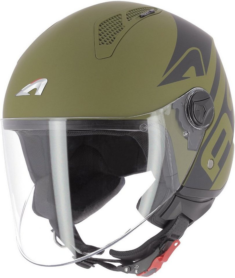 Astone Motorradhelm Minijet Link Jethelm von Astone