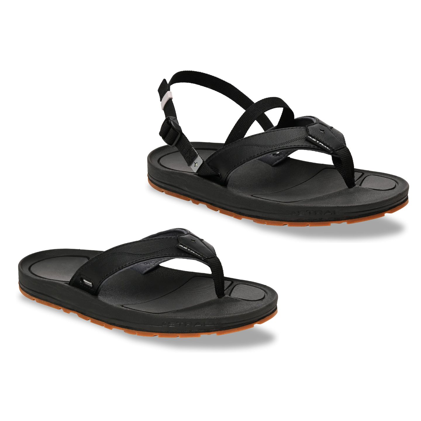 Astral Rosa Damen FlipFlop - Space Black, US 9 | EU 41.3 Astral Rosa Damen FlipFlop - Space Black, US 9 | EU 41.3 von Astral