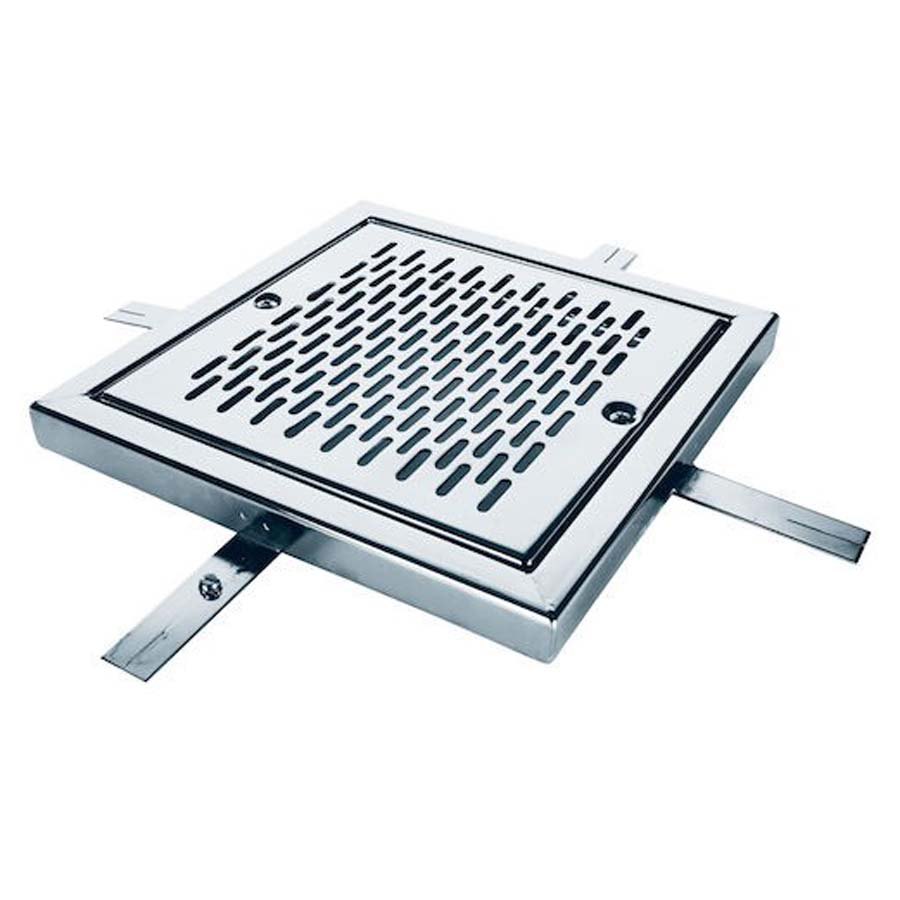 Astralpool Stainless Steel 00284 Aisi304 Drain Grille In 200x200mm Silber Astralpool Stainless Steel 00284 Aisi304 Drain Grille In 200x200mm Silber von Astralpool