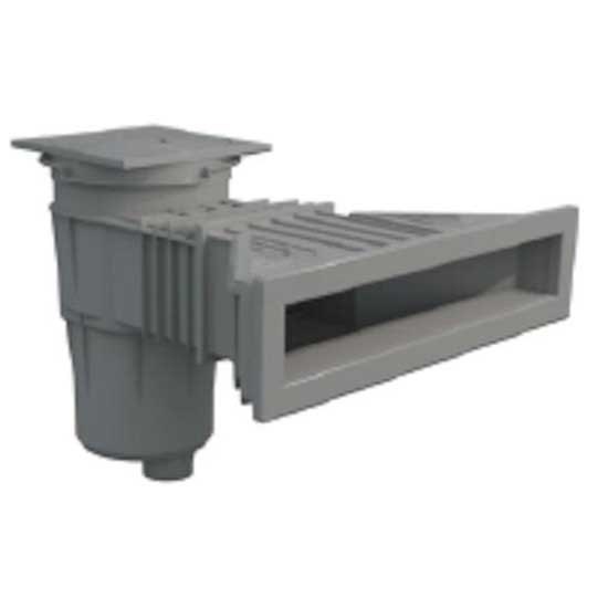 Astralpool 58707cl129 Norm 17.5l Skimmer For Liner Pool Square Cover Silber von Astralpool
