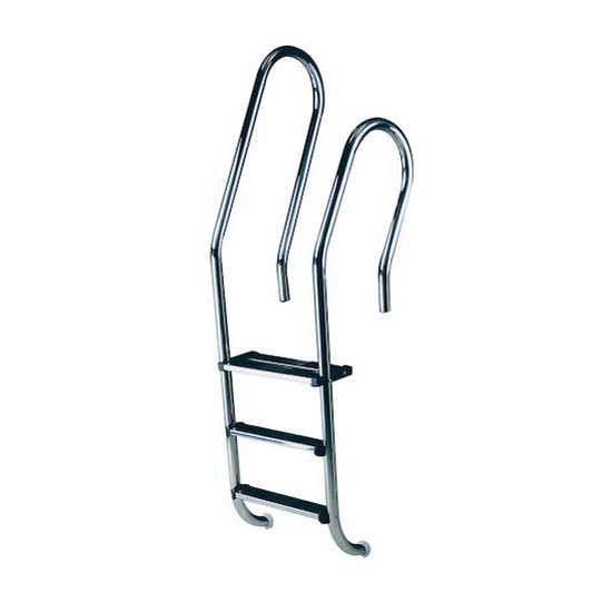 Astralpool Mixta Aisi316 Pool Ladder 3 Steps + 1 Double Safety Step Silber von Astralpool