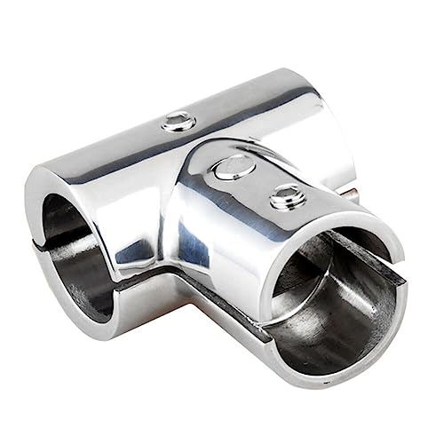Asudaro 3 Wege Boot Rohrverbinder, Edelstahl Boote Handlauf Marine T 90° Stück Geteilter Schienenverbinder Innendurchmesser des Lochs: 22 Mm/25 Mm/30 Mm Geteilter T Stück Schienenverbinder Asudaro 3 Wege Boot Rohrverbinder, Edelstahl Boote Handlauf Marine T 90° Stück Geteilter Schienenverbinder Innendurchmesser des Lochs: 22 Mm/25 Mm/30 Mm Geteilter T Stück Schienenverbinder von Asudaro